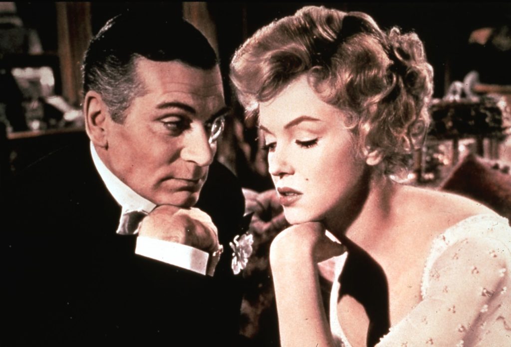 THE PRINCE AND THE SHOWGIRL (US1957) LAURENCE OLIVIER, MARILYN MONROE Date: 1957, Image: 43043916, License: Rights-managed, Restrictions: , Model Release: no, Credit line: Profimedia, Mary Evans Picture Librar
