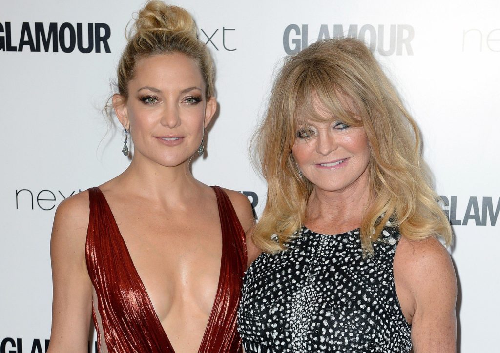 Kate Hudson and Goldie Hawn attending the Glamour Women of the Year Awards 2015 held at Berkeley Square Gardens, London (Mandatory Credit: DOUG PETERS/ EMPICS Entertainment), Image: 247376327, License: Rights-managed, Restrictions: NONE, Model Release: no, Credit line: Profimedia, Press Association