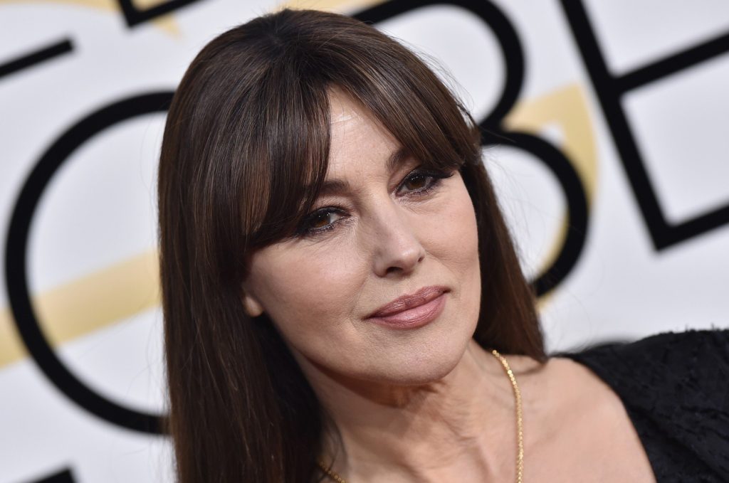74th Annual Golden Globe Awards - Arrivals. The Beverly Hilton Hotel, Beverly Hills, CA. Pictured: Monica Bellucci. EVENT January 8, 2016 Job: 170108A2, Image: 310364881, License: Rights-managed, Restrictions: 000, Model Release: no, Credit line: Profimedia, Bauer Griffin
