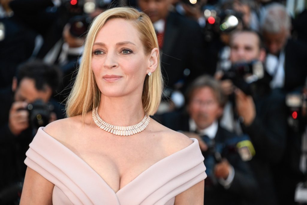 Uma Thurman attending the Ouverture / Les Fantomes d'Ismael premiere during the 70th Cannes Film Festival on May 17, 2017 in Cannes, France., Image: 332665236, License: Rights-managed, Restrictions: , Model Release: no, Credit line: Profimedia, Abaca