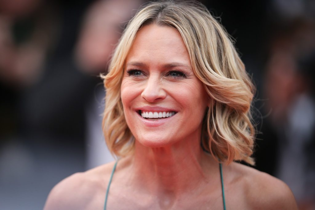 Director Robin Wright of 'The Dark of Night' attends the 'Loveless (Nelyubov)' screening during the 70th annual Cannes Film Festival at Palais des Festivals on May 18, 2017 in Cannes, France, Image: 332756326, License: Rights-managed, Restrictions: Worldwide rights, Model Release: no, Credit line: Profimedia, Crystal pictures
