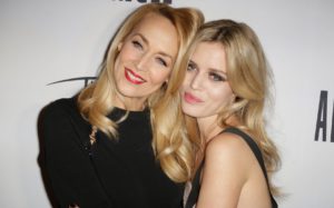 Jerry Hall and Georgia May Jagger attending Angel by Thierry Mugler party held at 'Printemps', in Paris, France on January 30, 2015., Image: 216847626, License: Rights-managed, Restrictions: , Model Release: no, Credit line: Profimedia, Abaca
