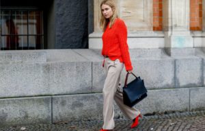 Street style, Pernille Teisbaek arriving at By Malene Birger Fall-Winter 2016-2017 show held at Glyptoteket, in Copenhagen, Denmark, on February 4, 2016., Image: 273542549, License: Rights-managed, Restrictions: , Model Release: no, Credit line: Profimedia, Abaca
