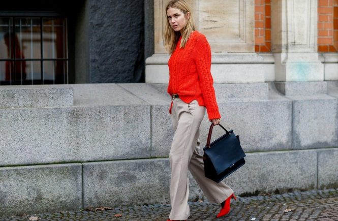 Street style, Pernille Teisbaek arriving at By Malene Birger Fall-Winter 2016-2017 show held at Glyptoteket, in Copenhagen, Denmark, on February 4, 2016., Image: 273542549, License: Rights-managed, Restrictions: , Model Release: no, Credit line: Profimedia, Abaca