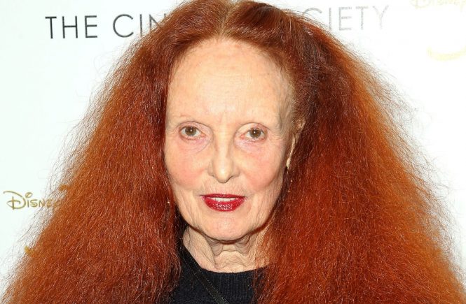 {special instructions) {city}, NY - Disney With The Cinema Society & Samsung Host A Screening Of "The Jungle Book" -PICTURED: Grace Coddington -, Image: 280872850, License: Rights-managed, Restrictions: , Model Release: no, Credit line: Profimedia, INSTAR Images