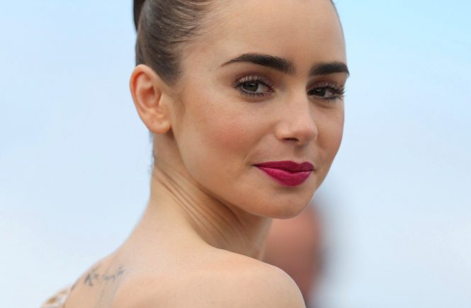 Actress Lily Collins attends the 'Okja' photocall during the 70th annual Cannes Film Festival at Palais des Festivals on May 19, 2017 in Cannes, France., Image: 332828478, License: Rights-managed, Restrictions: Worldwide rights, Model Release: no, Credit line: Profimedia, Crystal pictures