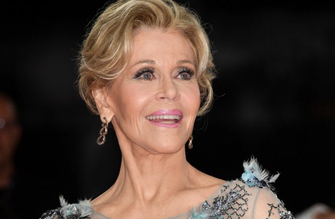 Jane Fonda during Our Souls At Night red carpet - 74th Venice Film Festival, Italy - 01 Sep 2017, Image: 348105197, License: Rights-managed, Restrictions: UK and ITALY OUT- Fee Payable Upon Reproduction - For queries contact Avalon.red - sales@avalon.red London: +44 (0) 20 7421 6000 Los Angeles: +1 (310) 822 0419 Berlin: +49 (0) 30 76 212 251, Model Release: no, Credit line: Profimedia, UPPA News