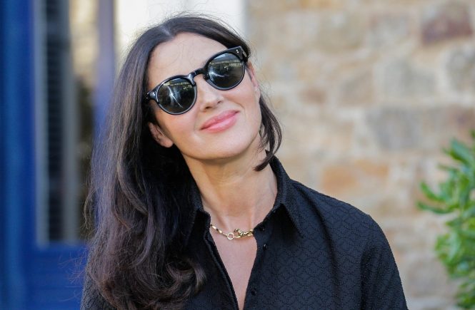 Monica Bellucci during the 29th edition of Dinard Film Festival on September 28, 2018 in Dinard, France., Image: 388964241, License: Rights-managed, Restrictions: , Model Release: no, Credit line: Profimedia, Abaca