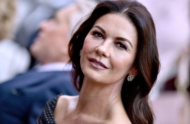 Catherine Zeta-Jones attends the ceremony honoring Michael Douglas with a star on the Hollywood Walk of Fame in Los Angeles, California on November 6th, 2018., Image: 394427104, License: Rights-managed, Restrictions: , Model Release: no, Credit line: Profimedia, Abaca
