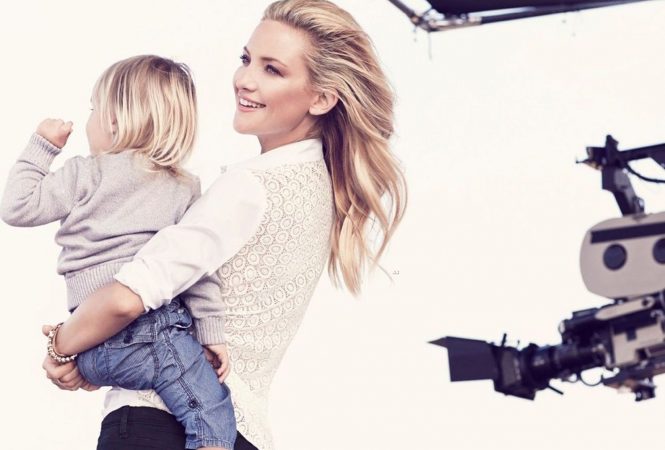 American actress Kate Hudson with her son Bing and Ryder in the promotional images and stills from Spring 2014 Ann Taylor ad campaign. 03/02/2014, Image: 183536025, License: Rights-managed, Restrictions: EDITORIAL USE (HO) / 13 pics., Model Release: no, Credit line: Profimedia, Balawa Pics