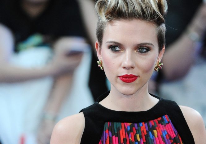 Picture Shows: Scarlett Johansson April 21, 2015 Scarlett Johansson attends 'The Avengers: Age Of Ultron' European premiere at Westfield London in London, UK. The actress stunned in a printed gown. Worldwide Rights, Image: 239484183, License: Rights-managed, Restrictions: Non Exclusive No Digital Rights Without Permission Please Credit All Uses, Model Release: no, Credit line: Profimedia, FameFlynet UK