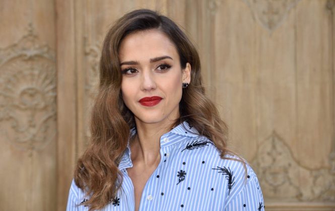 Jessica Alba attending at the Valentino show as a part of Paris Fashion Week Ready to Wear Spring/Summer 2017 on October 02, 2016 in Paris, France., Image: 301748653, License: Rights-managed, Restrictions: , Model Release: no, Credit line: Profimedia, Abaca