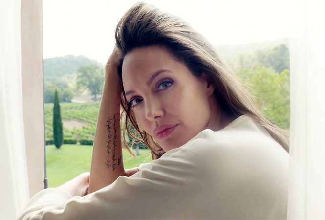 Angelina Jolie in clip stills of 'Notes of a Woman', the promotional film for Guerlain's new fragrance 'MonGuerlain'. Guerlain Parfumeur, the French beauty brand since 1828, has announced that Angelina Jolie is the icon of its new fragrance for women, 'MonGuerlain'. The actress has announced she will donate her incomes from the campaign to several charities., Image: 322876020, License: Rights-managed, Restrictions: EDITORIAL USE ONLY, Model Release: no, Credit line: Profimedia, Balawa Pics