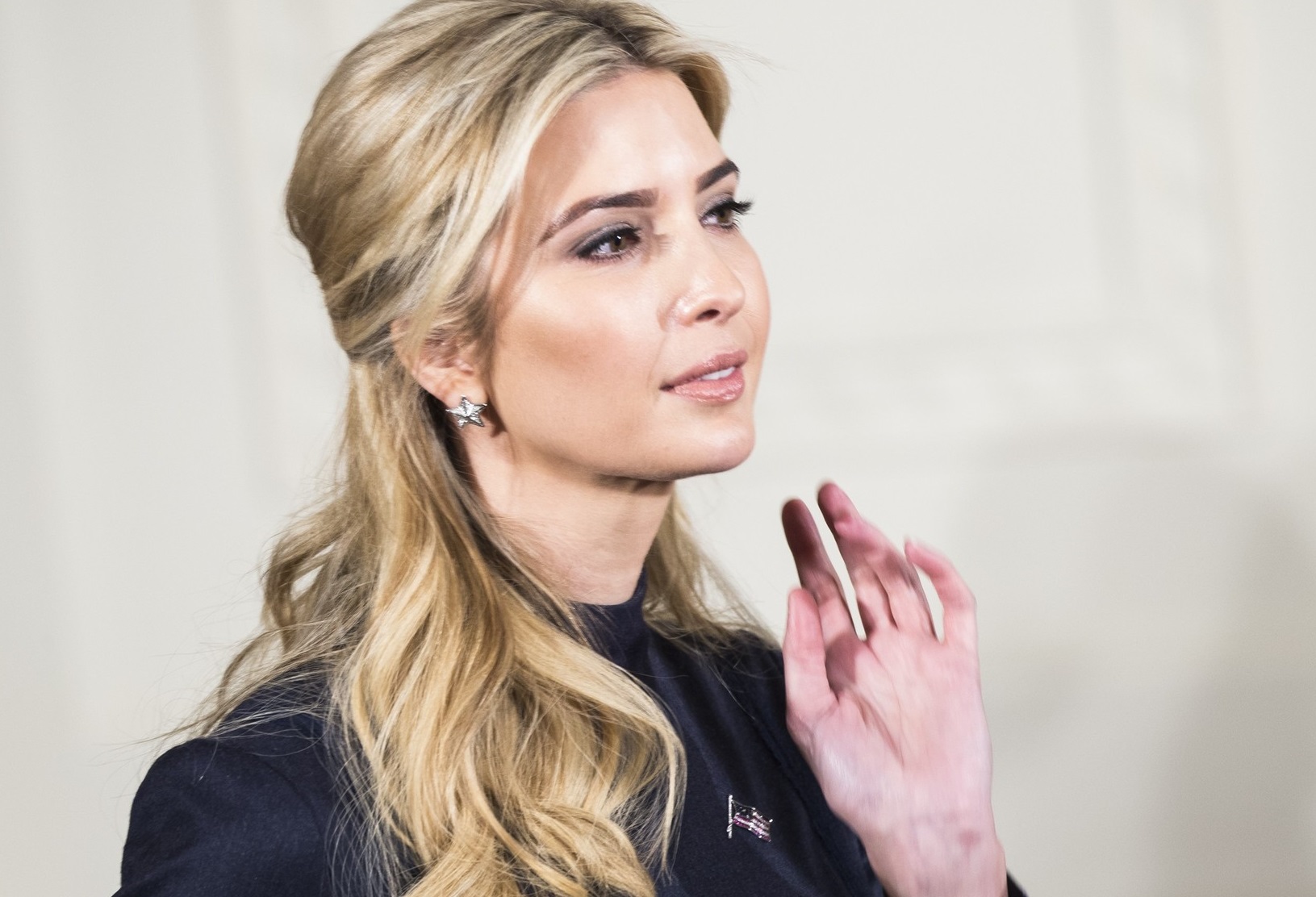 WASHINGTON, USA - MARCH 17: Ivanka Trump arrives for a joint press conference by U.S. President Donald Trump (not seen) and German Chancellor Angela Merkel (not seen) at the White House during Chancellor Merkel's visit to Washington, United States on March 17, 2017. Samuel Corum / Anadolu Agency, Image: 325687639, License: Rights-managed, Restrictions: , Model Release: no, Credit line: Profimedia, Abaca
