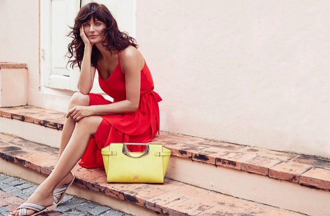 , ,03, MAY 2017. Supermodel Helena Christensen takes on warm weather style for the Summer 2017 campaign from British fashion retailer Debenhams. The new advertisements focus on four unique trends for the colorful shots captured by Max Abadian.In one shot, Helena flaunts her supermodel figure in an one-piece swimsuit with a plunging neckline. And in another image, the Danish beauty poses in a tropical inspired Bardot top with ruffled bikini bottoms. . Â©DJ / LAN - 03/5/17 **HANDS OUT pics** Â©DJ / LAN - 3/5/17, Image: 331744590, License: Rights-managed, Restrictions: Pictures in this set: 4, Model Release: no, Credit line: Profimedia, Target Press
