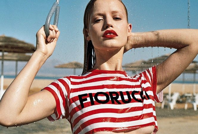 English fashion model Georgia May Jagger stars in Fiorucci Summer 2017 advertising campaign., Image: 338660130, License: Rights-managed, Restrictions: EDITORIAL USE ONLY, Model Release: no, Credit line: Profimedia, Balawa Pics