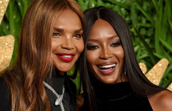 4 December 2017. The Fashion Awards 2017 held at Royal Albert Hall, Kensington Gore, London. Here: Valerie Morris, Naomi Campbell, Image: 356942290, License: Rights-managed, Restrictions: , Model Release: no, Credit line: Profimedia, Goff Photos