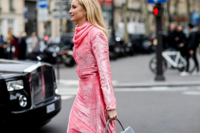 Street style, Natallia Yakimchyk arriving at Elie Saab Spring-Summer 2018 Haute Couture show held at Pavillon Cambon, in Paris, France, on January 24th, 2018., Image: 361438279, License: Rights-managed, Restrictions: , Model Release: no, Credit line: Profimedia, Abaca