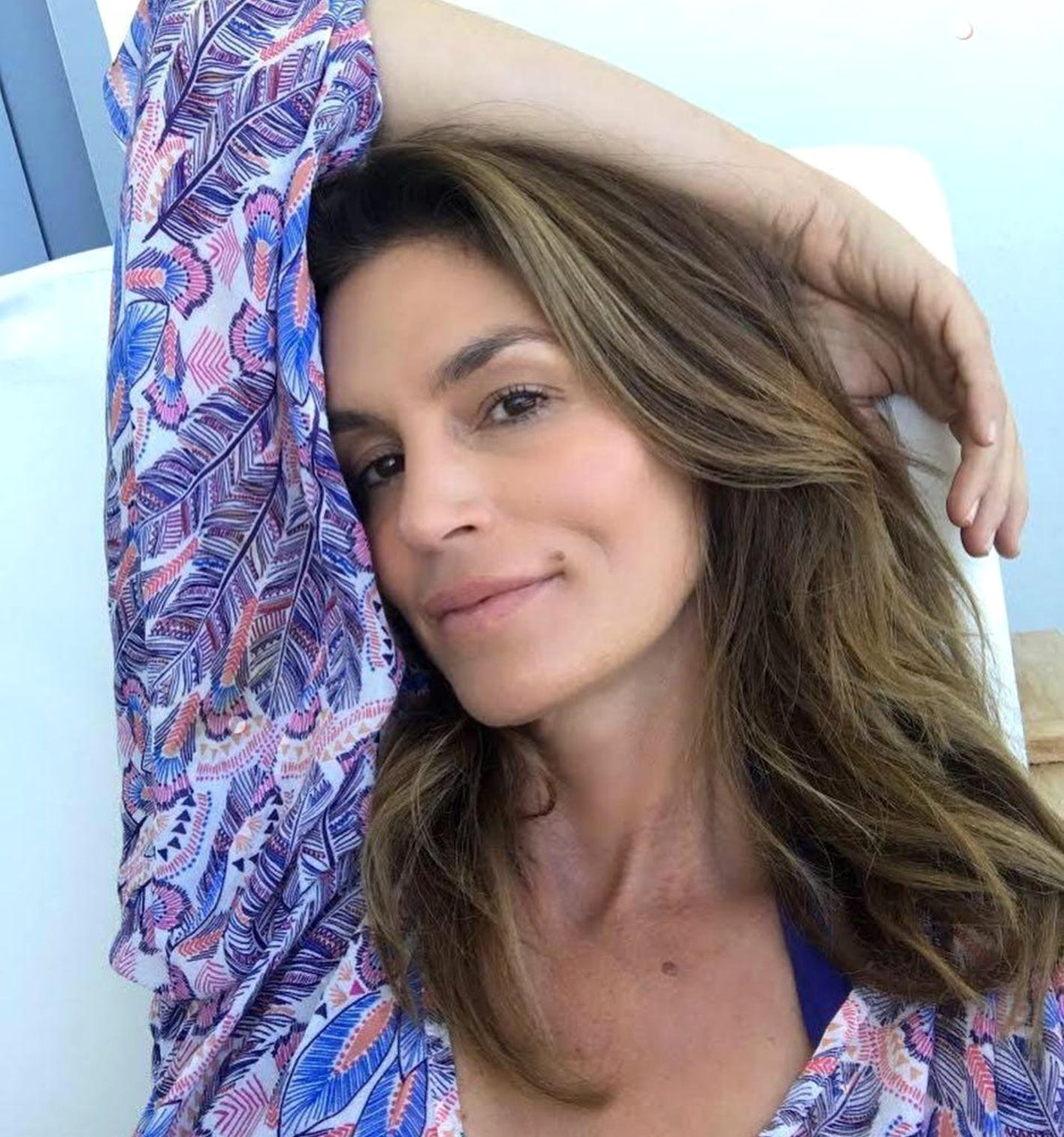 Cindy Crawford (cindycrawford / 17.02.2018): "Change of scenery "", Image: 363677068, License: Rights-managed, Restrictions: , Model Release: no, Credit line: Profimedia, Face To Face A