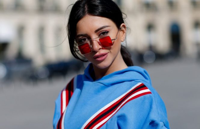 Street style, Nathalie Fanj arriving at Lanvin Fall-Winter 2018-2019 show held at Place Vendome, in Paris, France, on February 28, 2018., Image: 364759634, License: Rights-managed, Restrictions: , Model Release: no, Credit line: Profimedia, Abaca