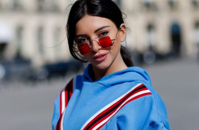 Street style, Nathalie Fanj arriving at Lanvin Fall-Winter 2018-2019 show held at Place Vendome, in Paris, France, on February 28, 2018., Image: 364759634, License: Rights-managed, Restrictions: , Model Release: no, Credit line: Profimedia, Abaca