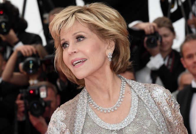 Jane Fonda 'Blackkklansman' premiere, 71st Cannes Film Festival, 14 May 2018, Image: 371776278, License: Rights-managed, Restrictions: UK and ITALY OUT - Fee Payable Upon Reproduction - For queries contact Avalon.red - sales@avalon.red London: +44 (0) 20 7421 6000 Los Angeles: +1 (310) 822 0419 Berlin: +49 (0) 30 76 212 251 Madrid: +34 91 533 4289, Model Release: no, Credit line: Profimedia, Uppa entertainment