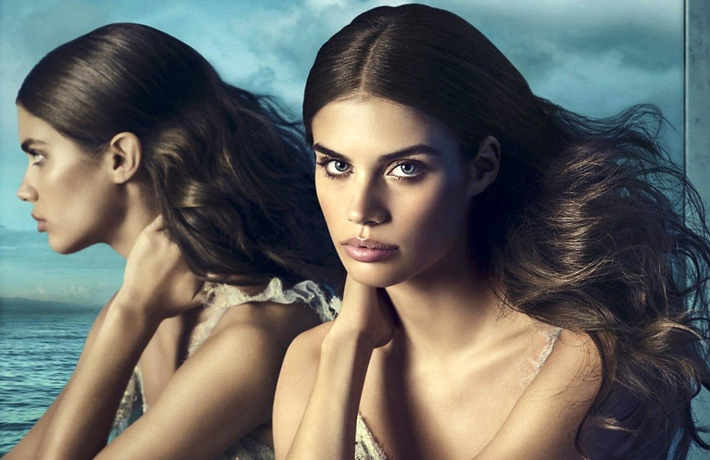 Portuguese fashion model Sara Sampaio