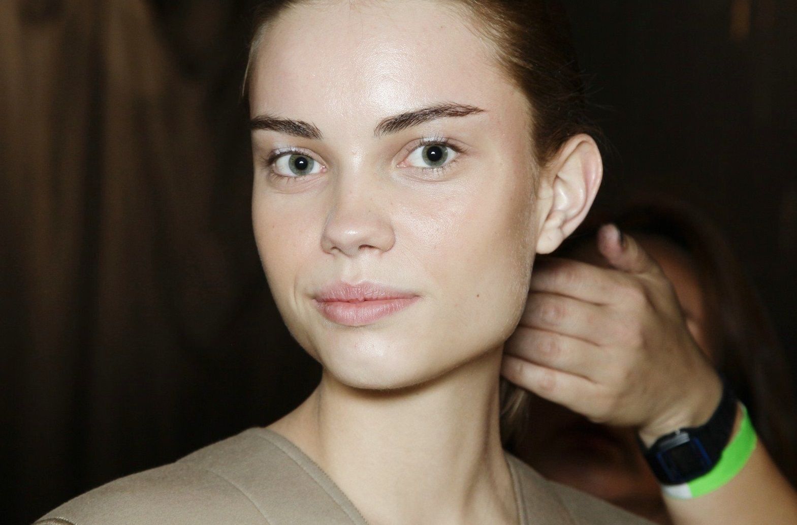 Sept. 11, 2013 - New York, USA - Zero Maria Cornejo.MODEL ON BACKSTAGE, BEAUTY, HAIR EYES LIPS NAILS MAKEUP WOMAN, NEW YORK FASHION WEEK 2014 WOMEN READY TO WEAR FOR SPRING SUMMER, FASHION SHOW , PRET A PORTER, FRÄ‚ďż˝Äąâ€śHLING FRUEHLING SOMMER WOMEN.NYPAPSS14, Image: 173589614, License: Rights-managed, Restrictions: * Austria Rights Out *, Model Release: no, Credit line: Profimedia, Zuma Press - Archives