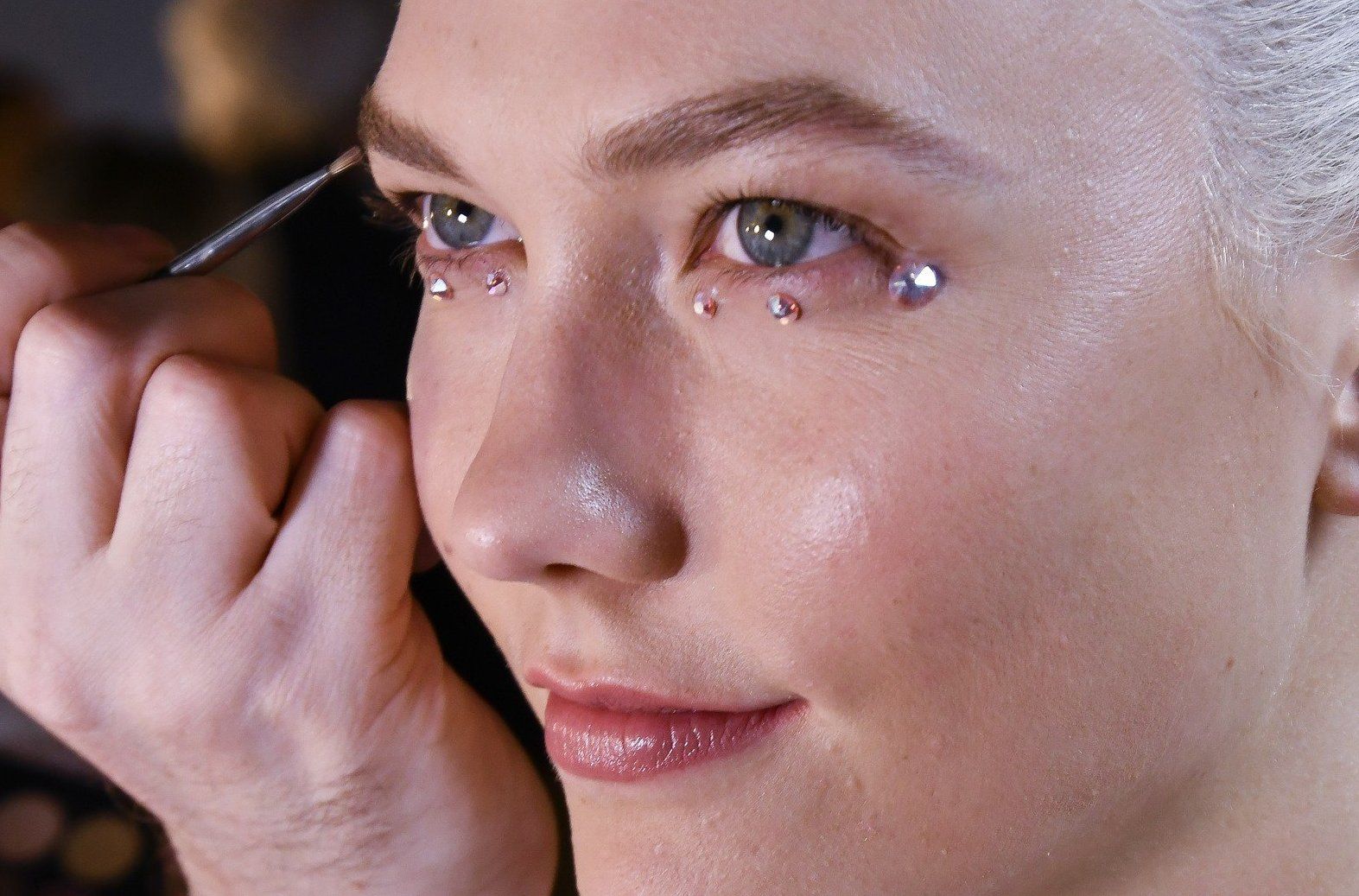 September 8, 2017 - New York, USA - Jeremy Scott.MODEL ON BACKSTAGE, WOMAN, NEW YORK FASHION WEEK 2018 WOMEN READY TO WEAR FOR SPRING SUMMER, FASHION SHOW COLLECTION, PRET A PORTER, FRÄ‚ďż˝Äąâ€śHLING FRUEHLING SOMMER.NYPAPSS18, Image: 350470524, License: Rights-managed, Restrictions: * Austria Rights Out *, Model Release: no, Credit line: Profimedia, Zuma Press - Archives