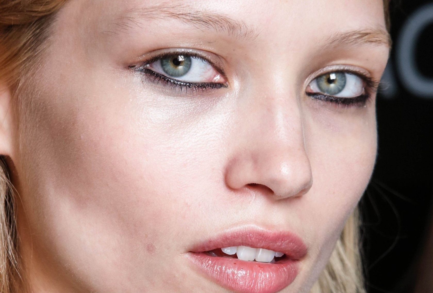 Model in a backstage beauty shoot, september 2013. Ready to wear, Women, summer 2014 Carven/PIXEL-FORMULA_082/Credit:PIXELFORMULA/SIPA PRESS/SIPA/1401021817, Image: 227857260, License: Rights-managed, Restrictions: , Model Release: no, Credit line: Profimedia, TEMP Sipa Press