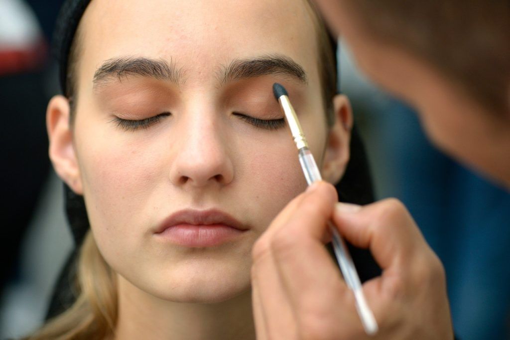 FOR EDITORIAL USE ONLY. Mugler Backstage Paris Ready to Wear. Spring/Summer 2016. Dutch model Maartje Verhoef. ADDITIONAL IMAGES AVAILABLE ON REQUEST., Image: 306424109, License: Rights-managed, Restrictions: , Model Release: no, Credit line: Profimedia, TEMP Camerapress