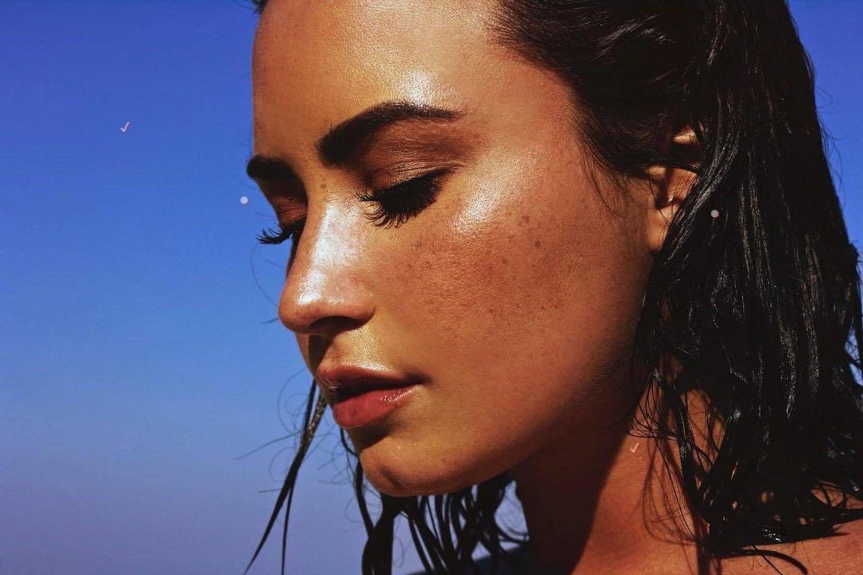 Demi Lovato (ddlovato / 30.05.2018): Freckles ftw"", Image: 373453322, License: Rights-managed, Restrictions: , Model Release: no, Credit line: Profimedia, Face To Face A