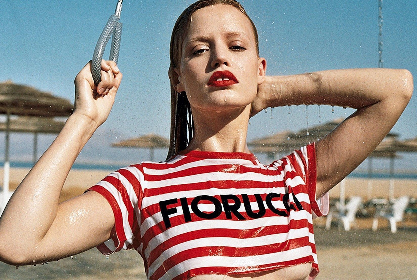 English fashion model Georgia May Jagger stars in Fiorucci Summer 2017 advertising campaign., Image: 338660130, License: Rights-managed, Restrictions: EDITORIAL USE ONLY, Model Release: no, Credit line: Profimedia, Balawa Pics