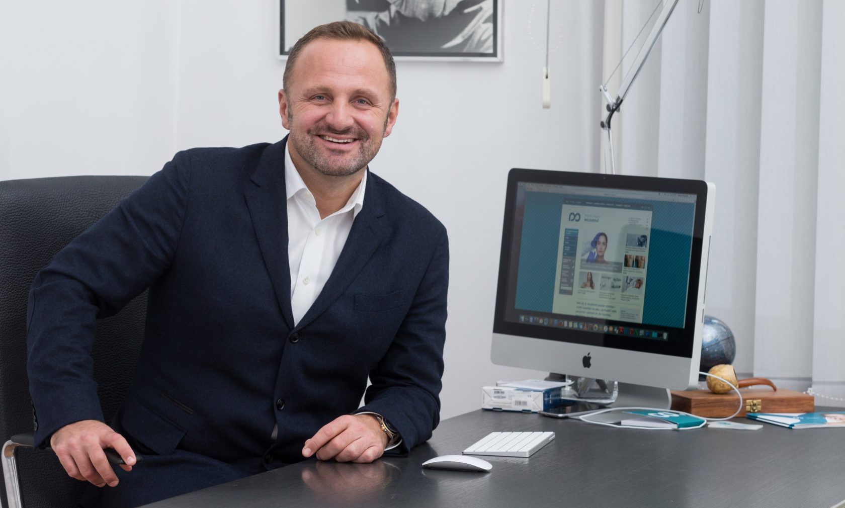 25.10.2016., Zagreb - Dr. Nikola Milojevic, vlasnik Poliklinike Milojevic. Photo: Davor Puklavec/PIXSELL