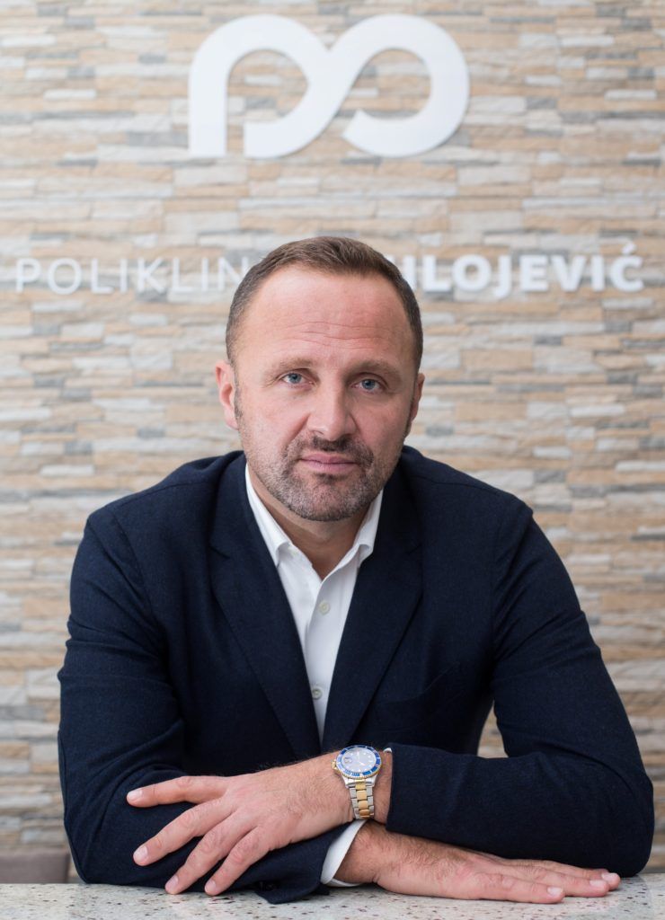 25.10.2016., Zagreb - Dr. Nikola Milojevic, vlasnik Poliklinike Milojevic. Photo: Davor Puklavec/PIXSELL