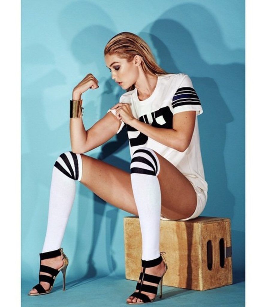 Gigi Hadid "@ADWEEK", Image: 234896843, License: Rights-managed, Restrictions: , Model Release: no, Credit line: Profimedia, Face To Face A