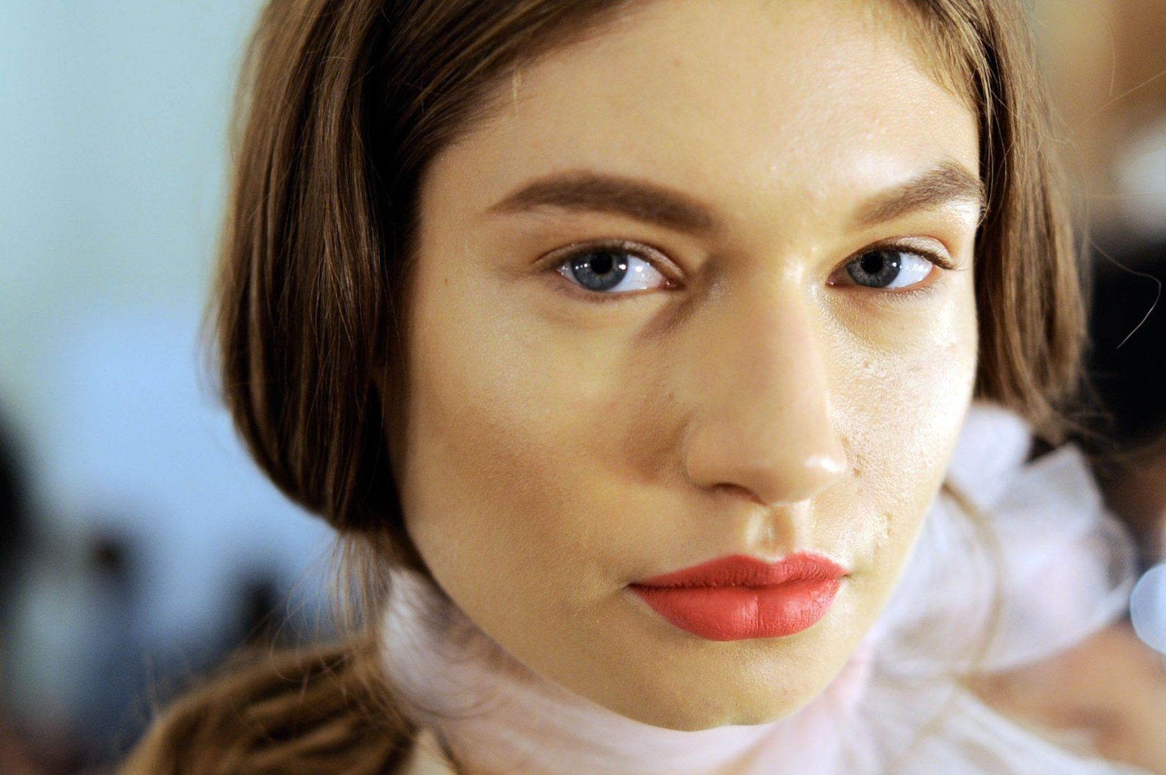 Sept. 15, 2015 - New York, USA - Badgley Mischka..MODEL ON BACKSTAGE, WOMAN, NEW YORK FASHION WEEK 2016 WOMEN READY TO WEAR FOR SPRING SUMMER, DEFILE, FASHION SHOW RUNWAY COLLECTION, PRET A PORTER, MODELWEAR, MODESCHAU LAUFSTEG FR�œHLING FRUEHLING SOMMER.NYPAPSS16, Image: 259553224, License: Rights-managed, Restrictions: * Austria Rights Out *, Model Release: no, Credit line: Profimedia, Zuma Press - Archives