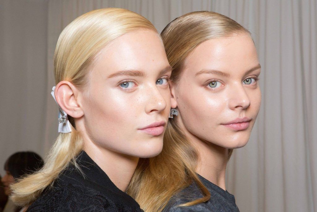 DKNY backstage, Spring 2016, New York Fashion Week, September 2015, Image: 259738640, License: Rights-managed, Restrictions: , Model Release: no, Credit line: Profimedia, FirstView