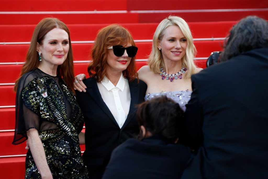 Julianne Moore, Susan Sarandon, Naomi Watts - Premiere for Cafe Society during Cannes international film festival 2016, Festival international du film de Cannes 2016 Cannes, France on May 11th, 2016, Image: 283999412, License: Rights-managed, Restrictions: , Model Release: no, Credit line: Profimedia, KCS Presse