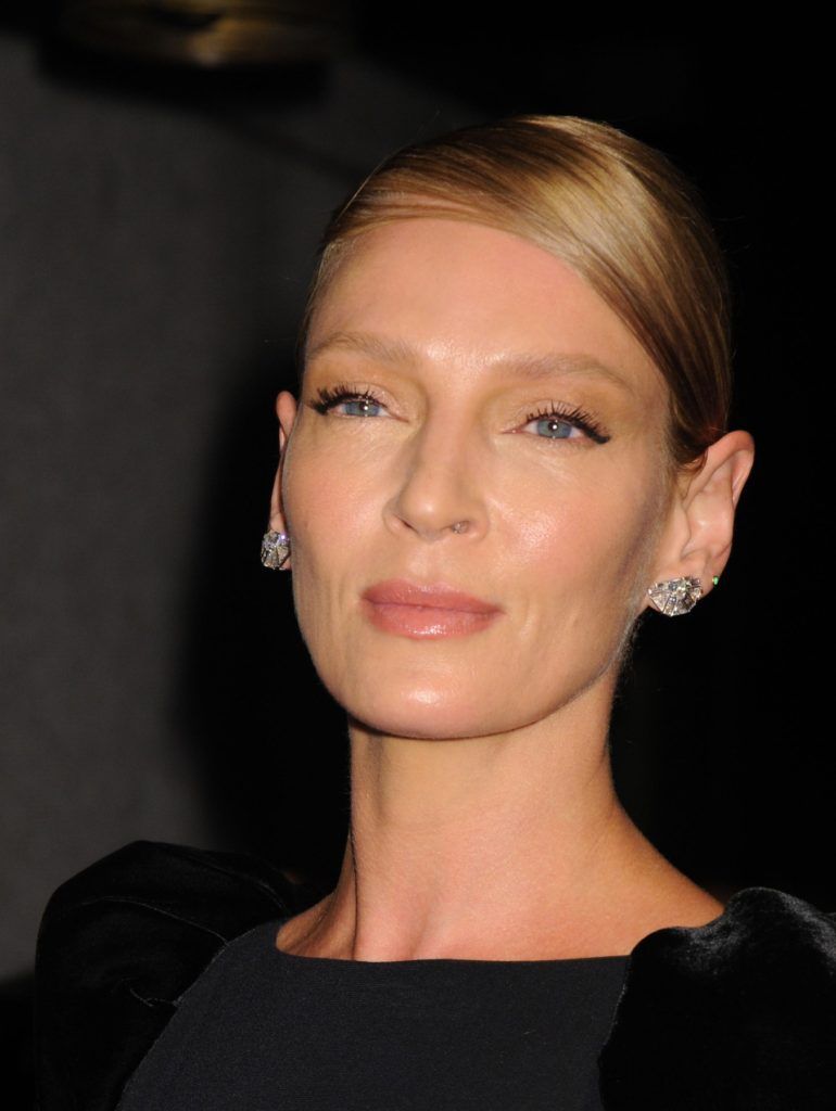 September 07, 2016: Uma Thurman arriving at the Tom Ford Autumn Winter 2016 Collection, held at 99 East 52nd Street in New York City., Image: 299155793, License: Rights-managed, Restrictions: CODE000, Model Release: no, Credit line: Profimedia, INF