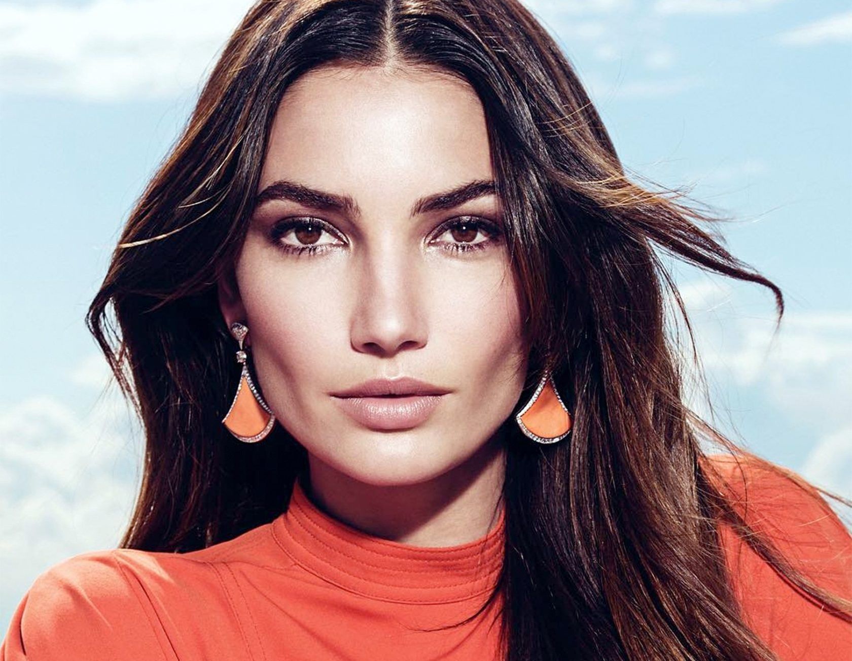 American fashion model Lily Aldridge in a new print ad for Bvlgari Fall Winter 2016 advertising campaign., Image: 305920078, License: Rights-managed, Restrictions: EDITORIAL USE ONLY, Model Release: no, Credit line: Profimedia, Balawa Pics