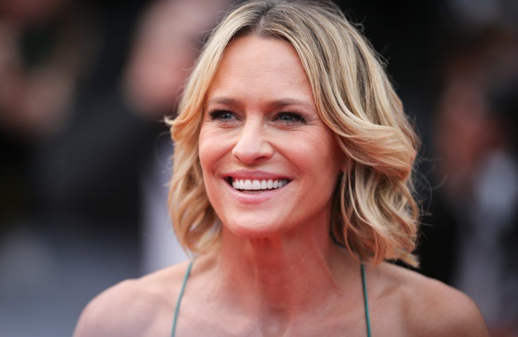 Director Robin Wright of 'The Dark of Night' attends the 'Loveless (Nelyubov)' screening during the 70th annual Cannes Film Festival at Palais des Festivals on May 18, 2017 in Cannes, France, Image: 332756326, License: Rights-managed, Restrictions: Worldwide rights, Model Release: no, Credit line: Profimedia, Crystal pictures