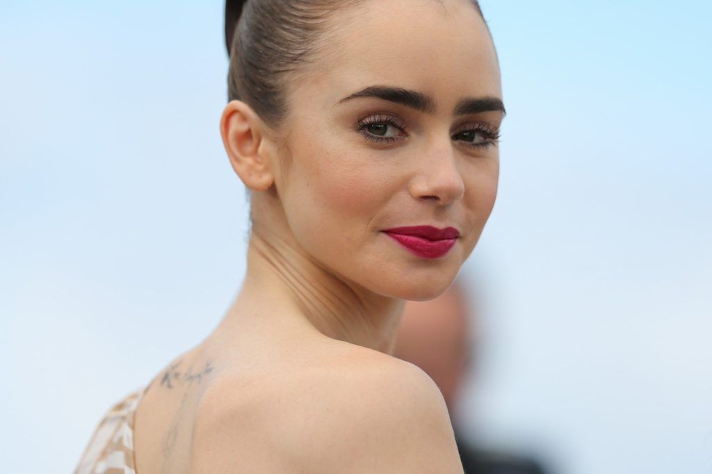 Actress Lily Collins attends the 'Okja' photocall during the 70th annual Cannes Film Festival at Palais des Festivals on May 19, 2017 in Cannes, France., Image: 332828478, License: Rights-managed, Restrictions: Worldwide rights, Model Release: no, Credit line: Profimedia, Crystal pictures