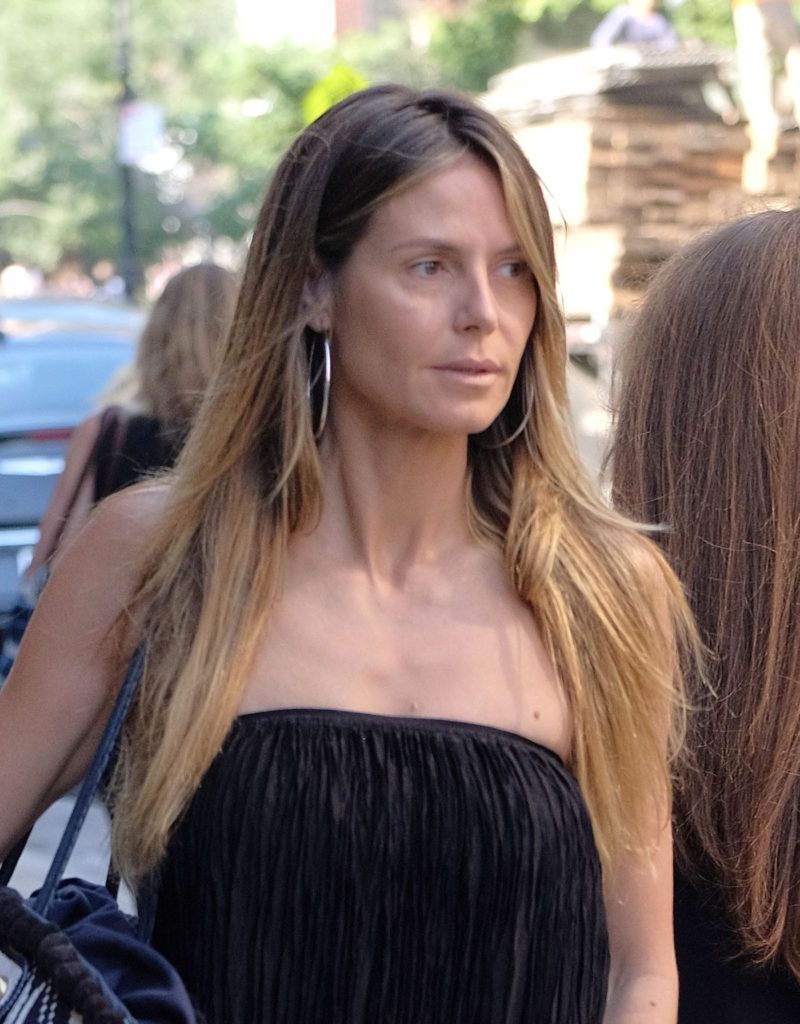 June 13, 2017 - New York, New York, United States - TV personality Heidi Klum goes make-up free as she leaves a downtown hotel on June 13 2017 in New York City, Image: 337640306, License: Rights-managed, Restrictions: , Model Release: no, Credit line: Profimedia, Zuma Press - Entertaiment
