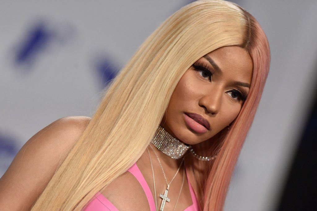 2017 MTV Video Music Awards. The Forum, Inglewood, California. Pictured: Nicki Minaj. EVENT August 27, 2017 Job: 170827A1, Image: 347427583, License: Rights-managed, Restrictions: 000, Model Release: no, Credit line: Profimedia, Bauer Griffin