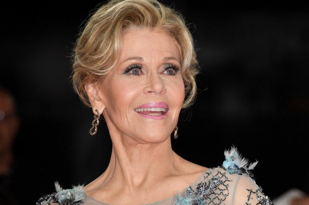 Jane Fonda during Our Souls At Night red carpet - 74th Venice Film Festival, Italy - 01 Sep 2017, Image: 348105197, License: Rights-managed, Restrictions: UK and ITALY OUT- Fee Payable Upon Reproduction - For queries contact Avalon.red - sales@avalon.red London: +44 (0) 20 7421 6000 Los Angeles: +1 (310) 822 0419 Berlin: +49 (0) 30 76 212 251, Model Release: no, Credit line: Profimedia, UPPA News