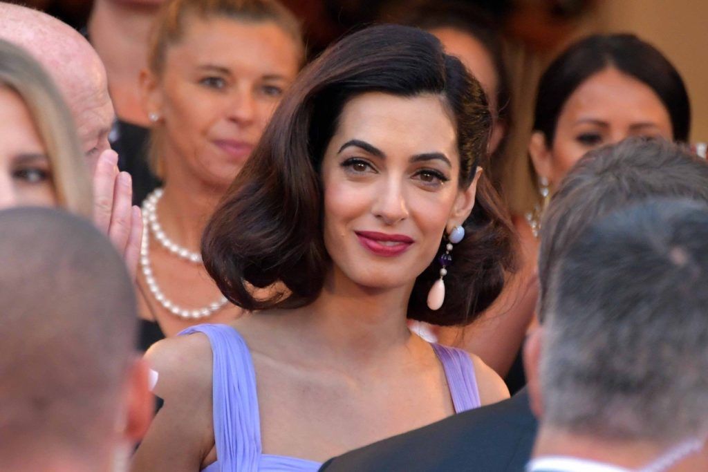 02-09-2017 Venezia spettacolo 74. Mostra internazionale d'arte cinematografica premiere del film 'Suburbicon' nella 2017-09-02 Venice 74th International Venice filmefestival premiere of the movie 'Suburbicon' in the photo: Amal Clooney, Image: 348127244, License: Rights-managed, Restrictions: , Model Release: no, Credit line: Profimedia, LaPresse