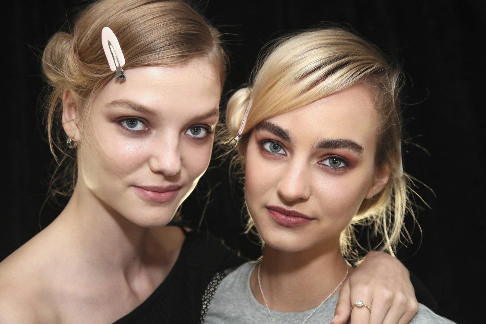 September 7, 2017 - New York, USA - Brock Collection. MODEL ON BEAUTY BACKSTAGE, WOMAN WOMEN, NEW YORK FASHION WEEK 2018 READY TO WEAR, COLLECTION, PRET A PORTER, SPRING SUMMER FRUEHLING SOMMER .NYSS18, Image: 348809364, License: Rights-managed, Restrictions: * Austria Rights Out *, Model Release: no, Credit line: Profimedia, Zuma Press - Archives