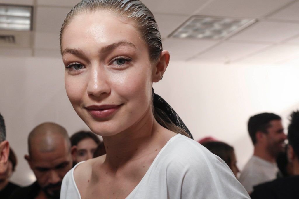 New York, USA - 9/10/2017 - Prabal Gurung Backstage During New York Fashion Week -PICTURED: Gigi Hadid -, Image: 348982924, License: Rights-managed, Restrictions: , Model Release: no, Credit line: Profimedia, INSTAR Images
