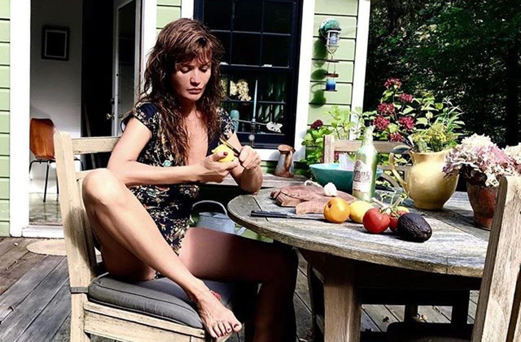 ** RIGHTS: WORLDWIDE EXCEPT IN FRANCE ** Various, UNITED KINGDOM - *BACKGRID DOES NOT CLAIM ANY COPYRIGHT OR LICENSE IN THE ATTACHED MATERIAL. ANY DOWNLOADING FEES CHARGED BY BACKGRID ARE FOR BACKGRID'S SERVICES ONLY, AND DO NOT, NOR ARE THEY INTENDED TO, CONVEY TO THE USER ANY COPYRIGHT OR LICENSE IN THE MATERIAL. BY PUBLISHING THIS MATERIAL , THE USER EXPRESSLY AGREES TO INDEMNIFY AND TO HOLD BACKGRID HARMLESS FROM ANY CLAIMS, DEMANDS, OR CAUSES OF ACTION ARISING OUT OF OR CONNECTED IN ANY WAY WITH USER'S PUBLICATION OF THE MATERIAL* UK: +44 208 344 2007 / uksales@backgrid.com Pictured: Helena Christensen BACKGRID UK 17 SEPTEMBER 2017 UK: +44 208 344 2007 / uksales@backgrid.com USA: +1 310 798 9111 / usasales@backgrid.com *UK Clients - Pictures Containing Children Please Pixelate Face Prior To Publication*, Image: 349856700, License: Rights-managed, Restrictions: , Model Release: no, Credit line: Profimedia, Xposurephotos